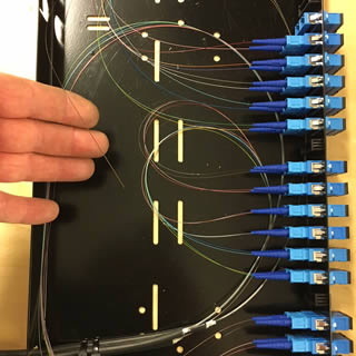 Reti LAN cablaggio fibra ottica